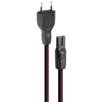 AudioQuest NRG-X2 NRGX2EU02 2m C7 piskóta - Schuko hálózati kábel AudioQuest NRG-X2 NRGX2EU02 2m C7 piskóta - Schuko hálózati kábel