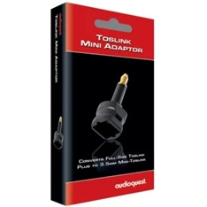 AudioQuest OPLNKMINIADAPT Toslink - 3,5mm jack optikai adapter AudioQuest OPLNKMINIADAPT Toslink - 3,5mm jack optikai adapter