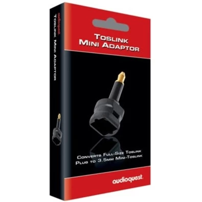 AudioQuest OPLNKMINIADAPT Toslink - 3,5mm jack optikai adapter AudioQuest OPLNKMINIADAPT Toslink - 3,5mm jack optikai adapter