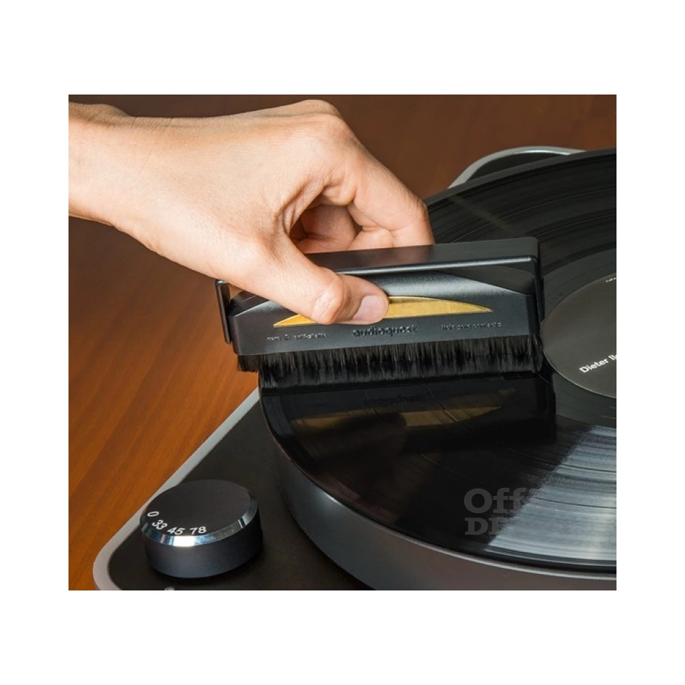 AudioQuest bakelit lemez tisztító kefe