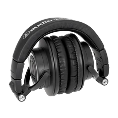 Audio-Technica ATH-M50XBT2 Bluetooth stúdió minőségű fekete fejhallgató Audio-Technica ATH-M50XBT2 Bluetooth stúdió minőségű fekete fejhallgató