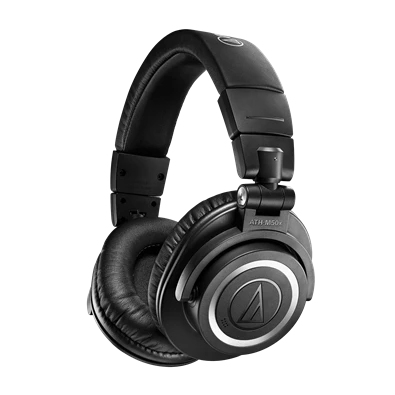 Audio-Technica ATH-M50XBT2 Bluetooth stúdió minőségű fekete fejhallgató Audio-Technica ATH-M50XBT2 Bluetooth stúdió minőségű fekete fejhallgató