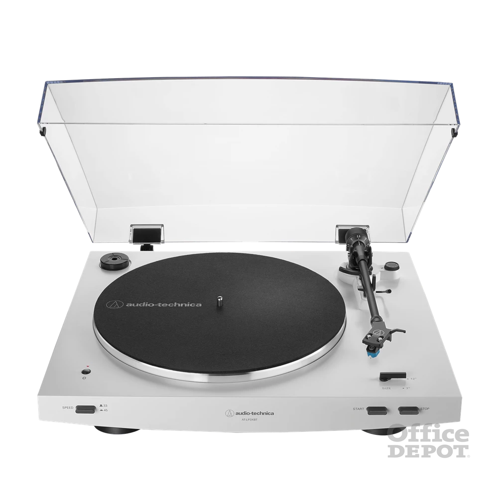 Audio-Technica AT-LP3XBTWH automata szíjhatásos fehér Bluetooth/bakelit lemezjátszó