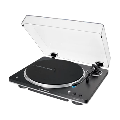 Audio-Technica AT-LP70XBTBS automata szíjhatásos fekete-ezüst Bluetooth/bakelit lemezjátszó Audio-Technica AT-LP70XBTBS automata szíjhatásos fekete-ezüst Bluetooth/bakelit lemezjátszó