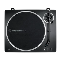 Audio-Technica AT-LP70XBTBS automata szíjhatásos fekete-ezüst Bluetooth/bakelit lemezjátszó Audio-Technica AT-LP70XBTBS automata szíjhatásos fekete-ezüst Bluetooth/bakelit lemezjátszó