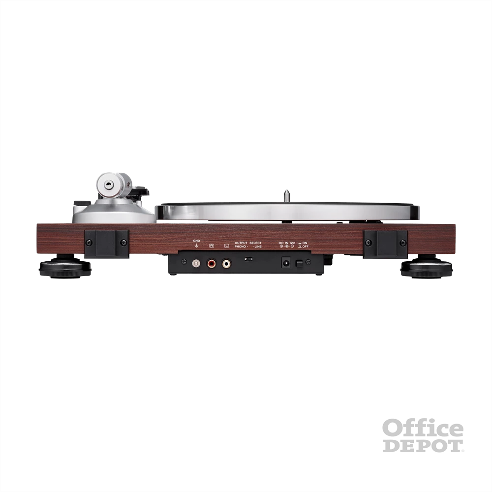 Audio-Technica AT-LPW50BTRW manuális szíjhajtásos rózsafa Bluetooth/bakelit lemezjátszó