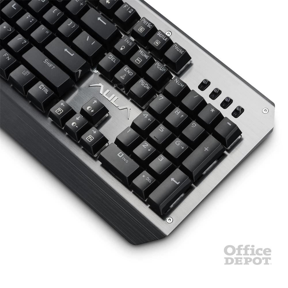 Aula AULA MECHANICAL ASSAULT HU Assault HUN fém világító mechanikus gamer billentyűzet