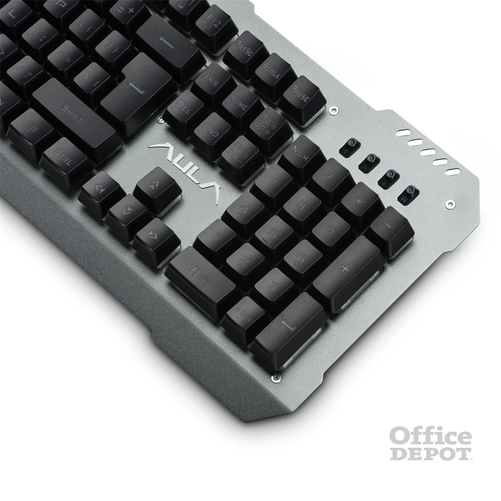 Aula Moon Slasher HUN fém világító gamer billentyűzet