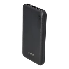 Avax PB103B LIGHTY 8000mAh fekete power bank Avax PB103B LIGHTY 8000mAh fekete power bank