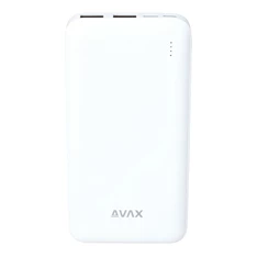 Avax PB103W LIGHTY 8000mAh fehér power bank Avax PB103W LIGHTY 8000mAh fehér power bank