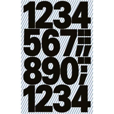 Avery 3785 100pt időjárásálló számok fekete matrica Avery 3785 100pt időjárásálló számok fekete matrica