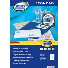 Avery Europe100 ELA026 210x148mm 200db-os etikett Avery Europe100 ELA026 210x148mm 200db-os etikett