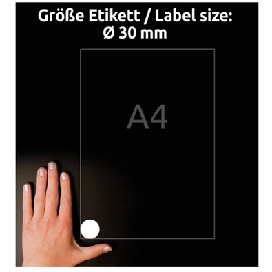 Avery L4716-20 30 mm időjárásálló 960 db-os köretikett Avery L4716-20 30 mm időjárásálló 960 db-os köretikett
