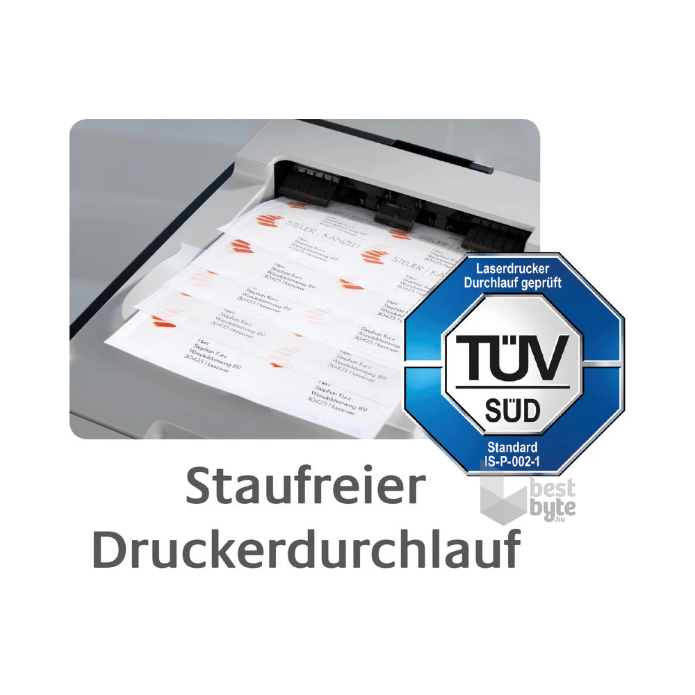 Targhette Nome Avery L4726-20 - 40x75 Mm, Per Badge Ufficio, Stampa Laser/Inkjet - Foto 10