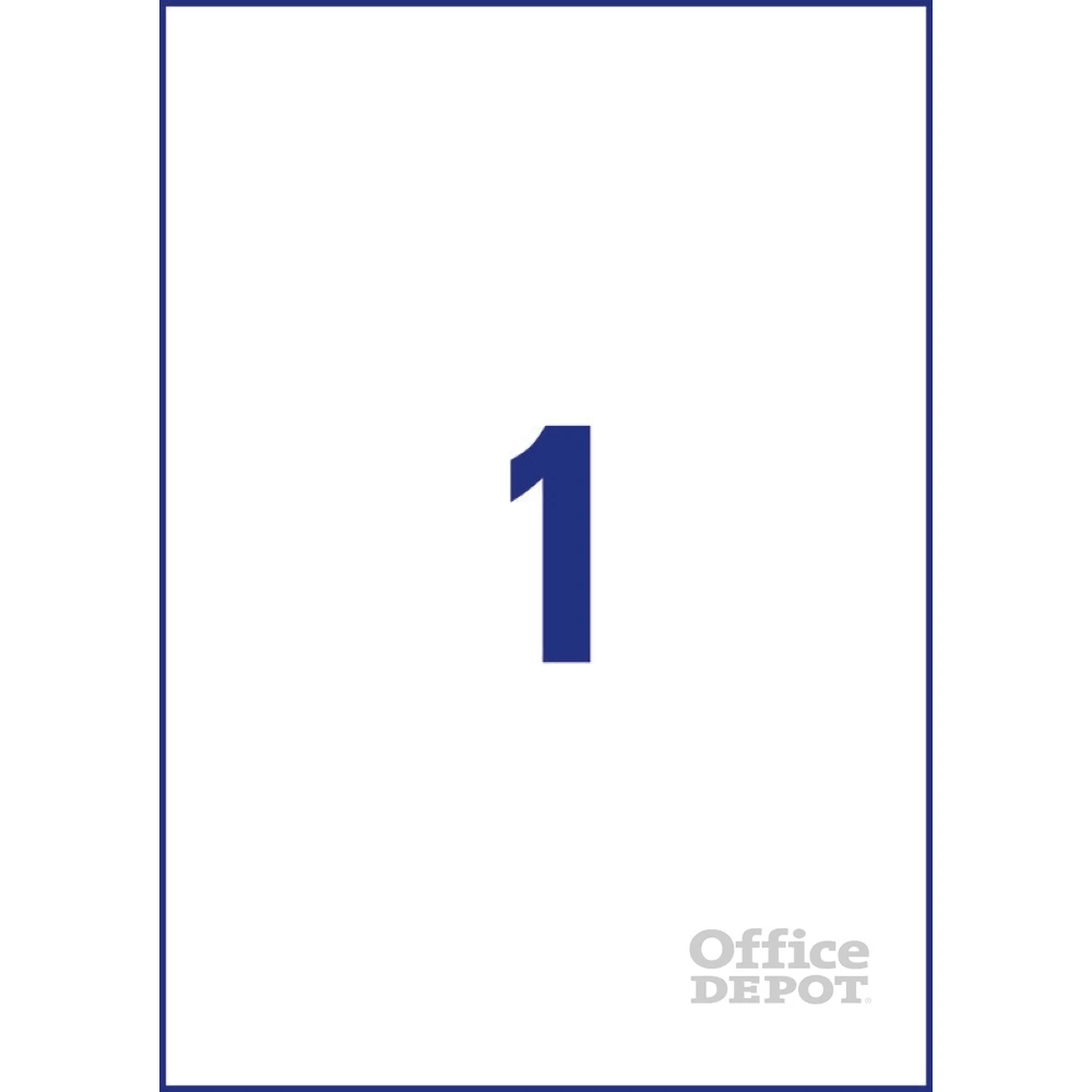 Avery L7917-10 210x297mm ultra ellenálló 10db-os etikett