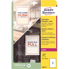 Avery L9001-10 210x297mm 10 lap kirakat matrica Avery L9001-10 210x297mm 10 lap kirakat matrica