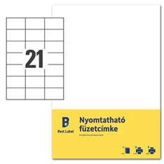 Avery ZF301-10 70x42,3mm nyomtatható fehér füzetcímke Avery ZF301-10 70x42,3mm nyomtatható fehér füzetcímke
