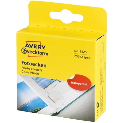 Avery fotósarok 19x17mm 250db Avery fotósarok 19x17mm 250db
