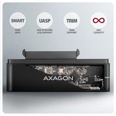 Axagon ADSA-FPX USB-C 10Gbps FAST PORT X 2.5"/3.5" SSD/HDD adapter Axagon ADSA-FPX USB-C 10Gbps FAST PORT X 2.5"/3.5" SSD/HDD adapter