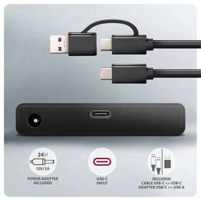 Axagon ADSA-FPX USB-C 10Gbps FAST PORT X 2.5"/3.5" SSD/HDD adapter Axagon ADSA-FPX USB-C 10Gbps FAST PORT X 2.5"/3.5" SSD/HDD adapter