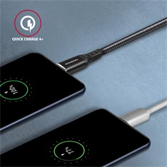 Axagon BUCM-CM15AB 1,5m USB C fekete adat- és töltőkábel Axagon BUCM-CM15AB 1,5m USB C fekete adat- és töltőkábel