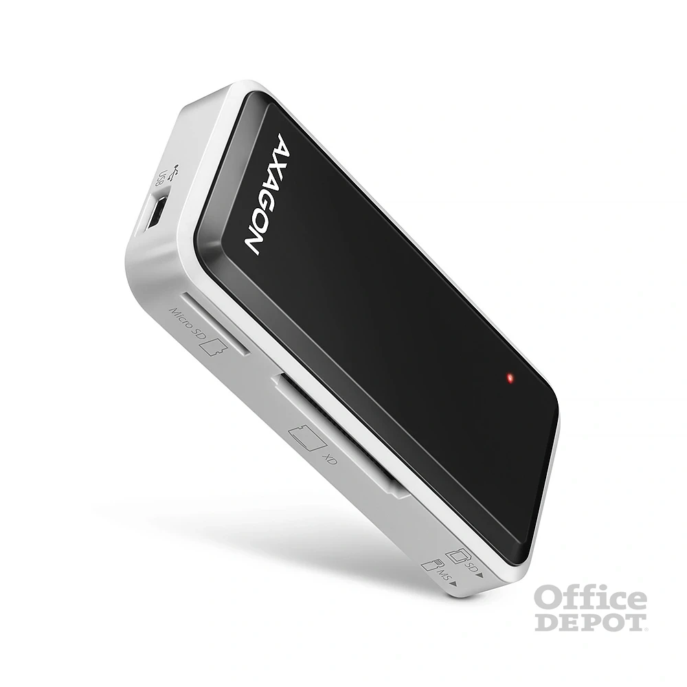Axagon CRE-X1 USB 2.0 SD/microSD/MS/CF/XD kártyaolvasó