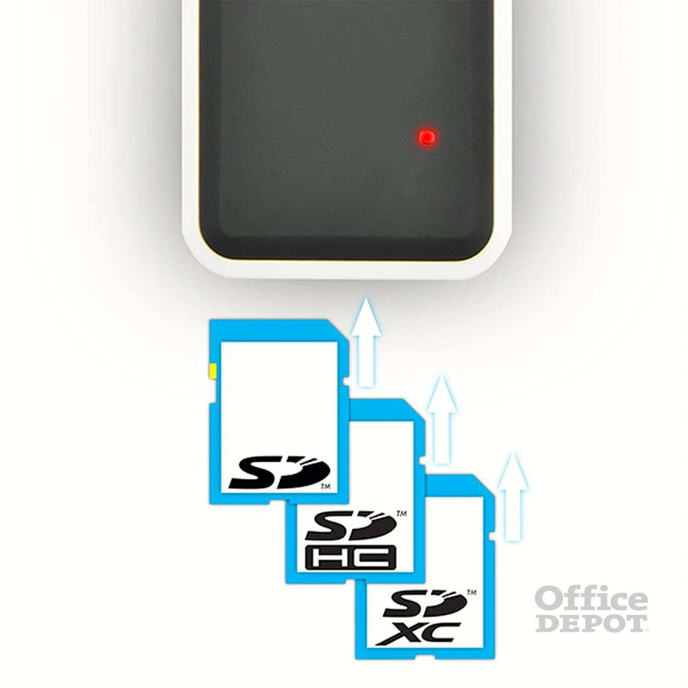 Axagon CRE-X1 USB 2.0 SD/microSD/MS/CF/XD kártyaolvasó