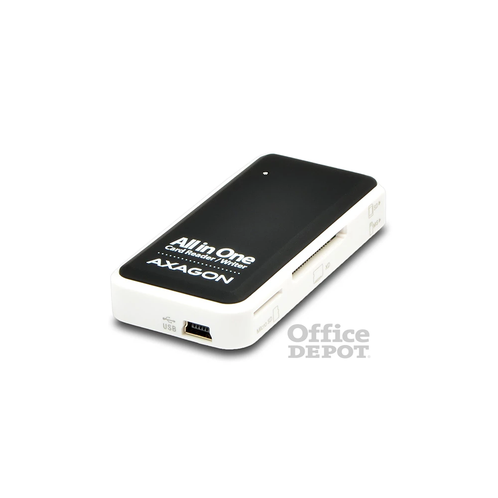 Axagon CRE-X1 USB 2.0 SD/microSD/MS/CF/XD kártyaolvasó