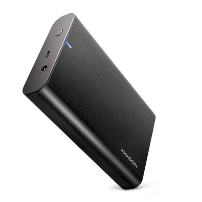 Axagon EE35-A6C USB-C 3.2 Gen 1 3,5" fekete külső HDD ház Axagon EE35-A6C USB-C 3.2 Gen 1 3,5" fekete külső HDD ház