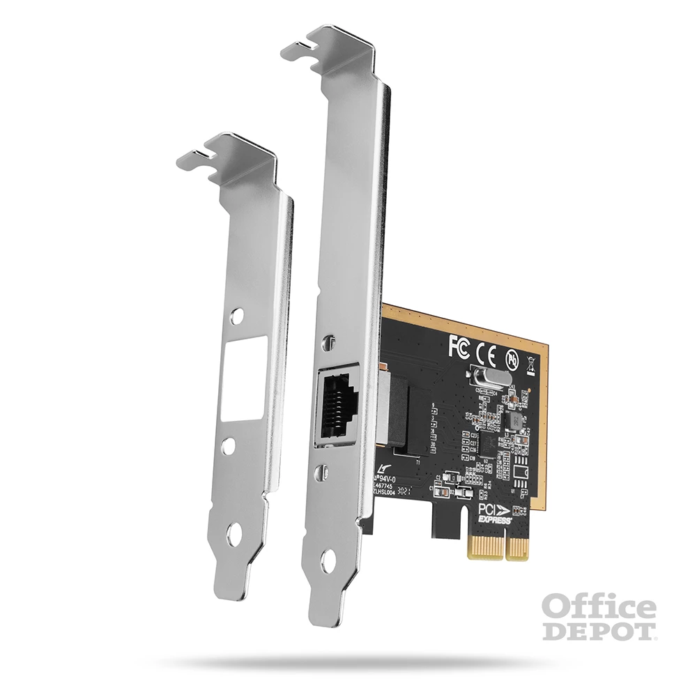 Axagon PCEE-GRF Gigabit Ethernet 1 sávos PCI-Express kártya