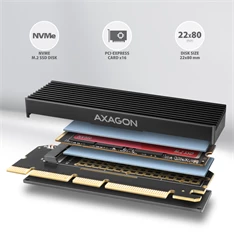 Axagon PCEM2-XS PCI-Express - NVME M.2 adapter Axagon PCEM2-XS PCI-Express - NVME M.2 adapter