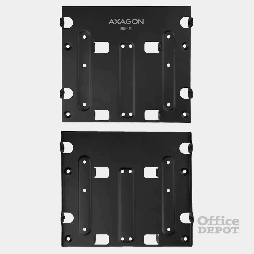 Axagon RHD-435 5,25"-ről 4 db 2,5" vagy 1 db 3.5" és 2 db 2.5" SSD / HDD beépítő keret