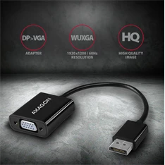 Axagon RVD-VGN Displayport - VGA adapter Axagon RVD-VGN Displayport - VGA adapter