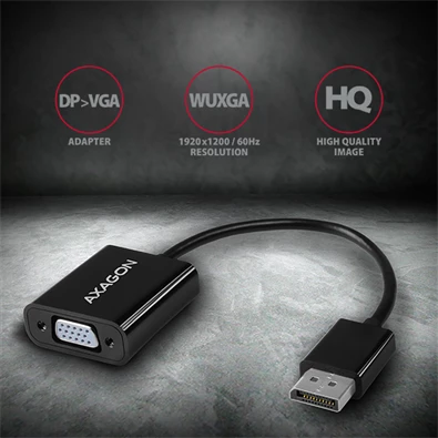 Axagon RVD-VGN Displayport - VGA adapter Axagon RVD-VGN Displayport - VGA adapter
