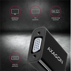 Axagon RVH-VGN HDMI - VGA adapter Axagon RVH-VGN HDMI - VGA adapter