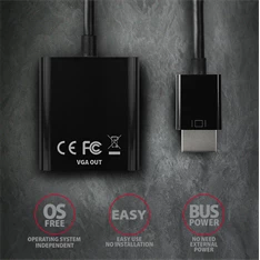 Axagon RVH-VGN HDMI - VGA adapter Axagon RVH-VGN HDMI - VGA adapter