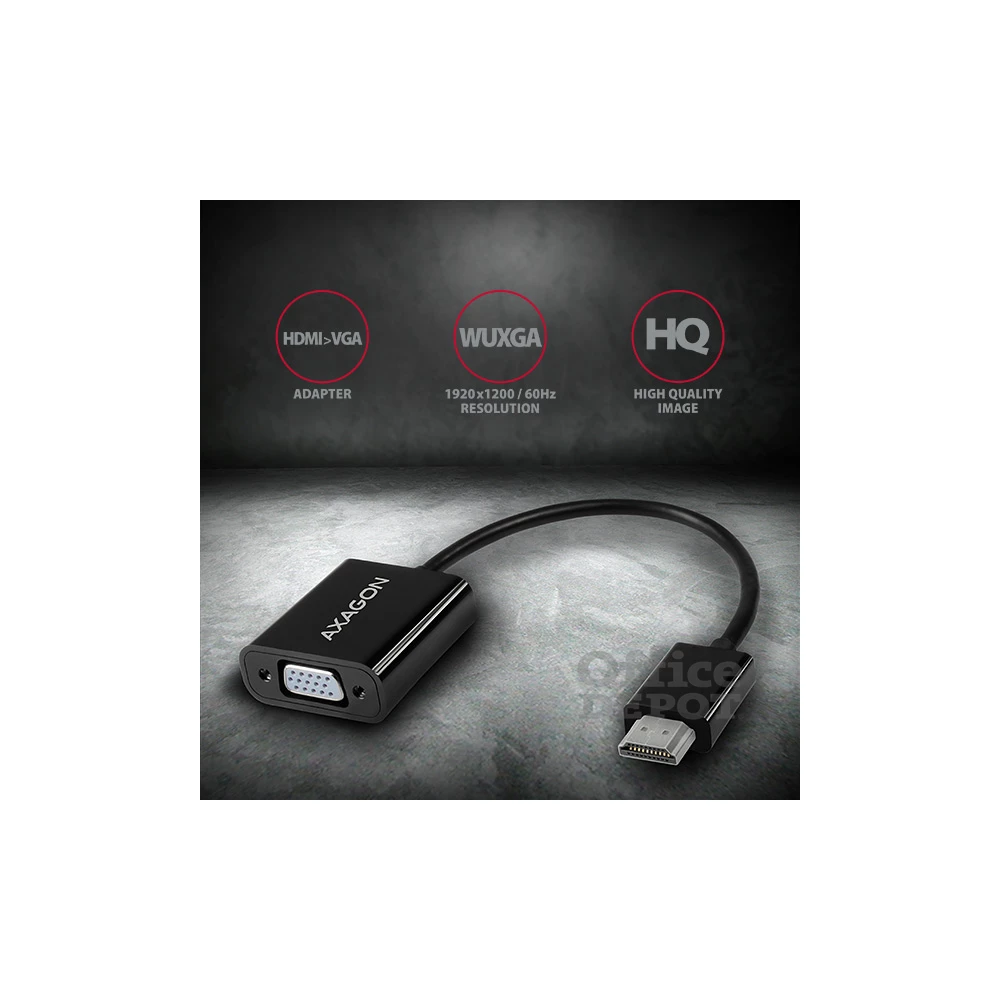 Axagon RVH-VGN HDMI - VGA adapter