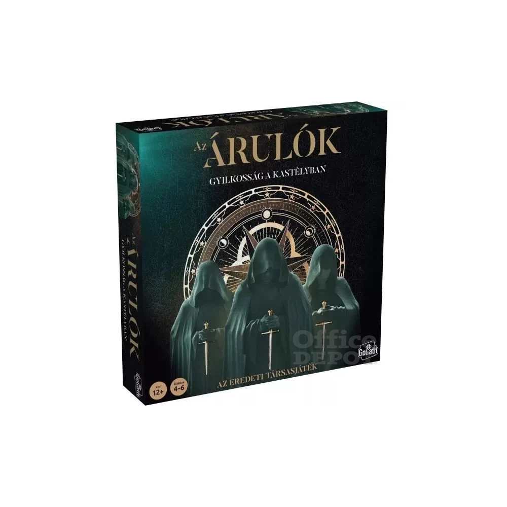 Az Árulók - Gyilkosság a kastélyban társasjáték