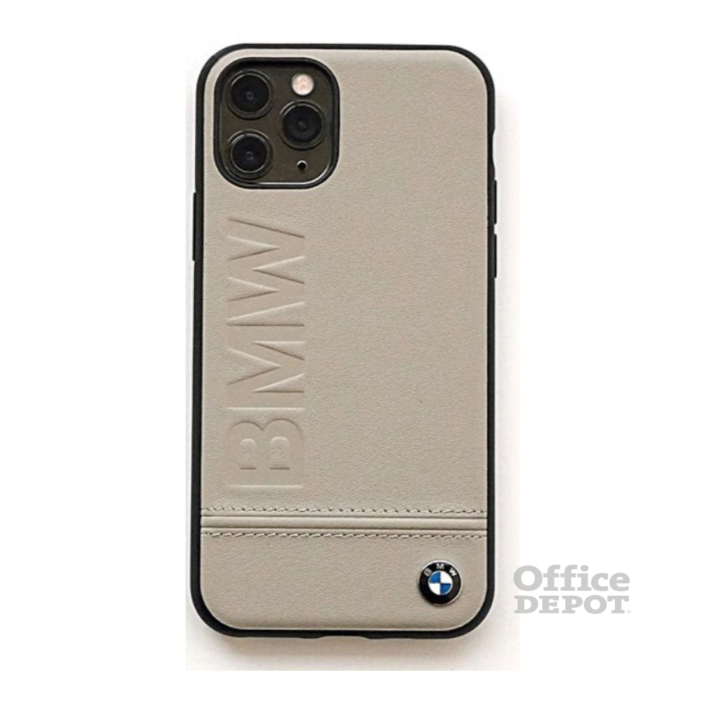 BMW Logo Imprint iPhone 11 Pro Max zsákszínű keménytok