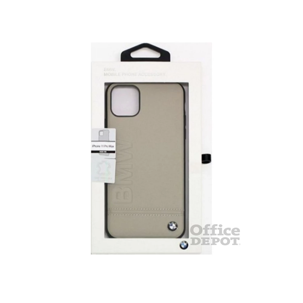 BMW Logo Imprint iPhone 11 Pro Max zsákszínű keménytok