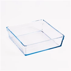 BORCAM négyzetes hőálló üvegedény 2.400ml, 227*227*65mm BORCAM négyzetes hőálló üvegedény 2.400ml, 227*227*65mm