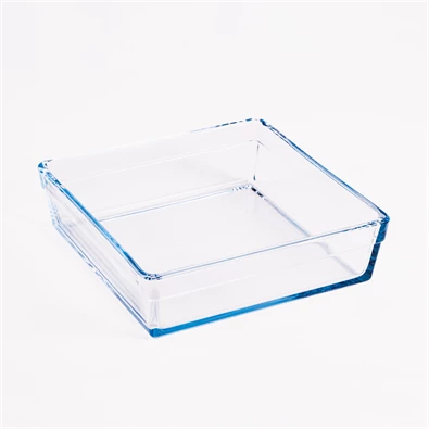 BORCAM négyzetes hőálló üvegedény 2.400ml, 227*227*65mm BORCAM négyzetes hőálló üvegedény 2.400ml, 227*227*65mm