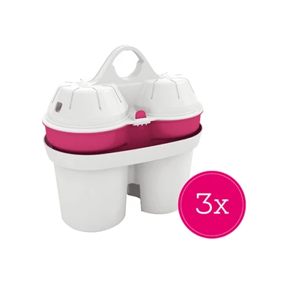 BWT Vida 125637740 2,6l pink vízszűrő kancsó + 3db szűrő BWT Vida 125637740 2,6l pink vízszűrő kancsó + 3db szűrő