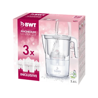 BWT Vida 815485 3 manuális szűrővel 2,6 l-es vízszűrő kancsó BWT Vida 815485 3 manuális szűrővel 2,6 l-es vízszűrő kancsó