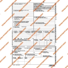 B.CMR/4 4lapos álló "Nemzetközi CMR fuvarlevél" nyomtatványok B.CMR/4 4lapos álló "Nemzetközi CMR fuvarlevél" nyomtatványok