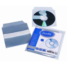 Bantex öntapadós 25db/cs CD/DVD zseb Bantex öntapadós 25db/cs CD/DVD zseb