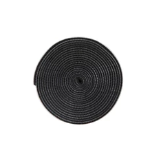 Baseus ACMGT-F01 Rainbow Circle 3m fekete kábelrendező tépőzáras szalag Baseus ACMGT-F01 Rainbow Circle 3m fekete kábelrendező tépőzáras szalag