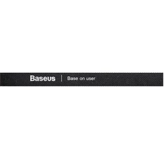 Baseus ACMGT-F01 Rainbow Circle 3m fekete kábelrendező tépőzáras szalag Baseus ACMGT-F01 Rainbow Circle 3m fekete kábelrendező tépőzáras szalag