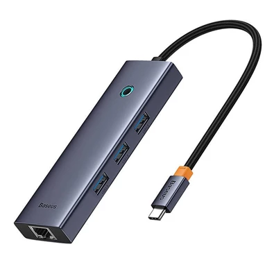 Baseus B00052802811-00 UltraJoy 6in1 szürke HUB Baseus B00052802811-00 UltraJoy 6in1 szürke HUB