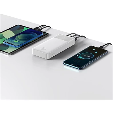 Baseus Bipow 20000mAh fehér power bank Baseus Bipow 20000mAh fehér power bank